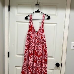 2x Red Maxi Dress by INC super comfortable for these hot summers.